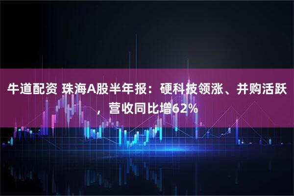 牛道配资 珠海A股半年报：硬科技领涨、并购活跃，营收同比增62%
